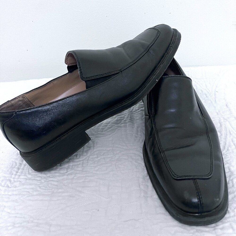 Men's St John's Bay Black Slip-On Loafers